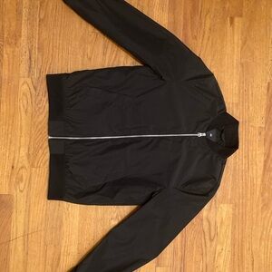 H&M Men's Classic Black Bomber Jacket